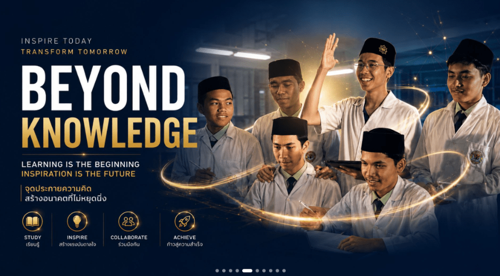 Darussalam Beyond Knowledge - จุดประกายความคิด สร้างอนาคตที่ไม่หยุดนิ่ง